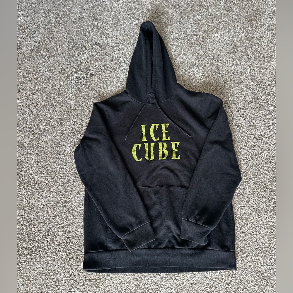 Ice Cube - Hooded Pullover Hoodie Official Sweatshirt Black M